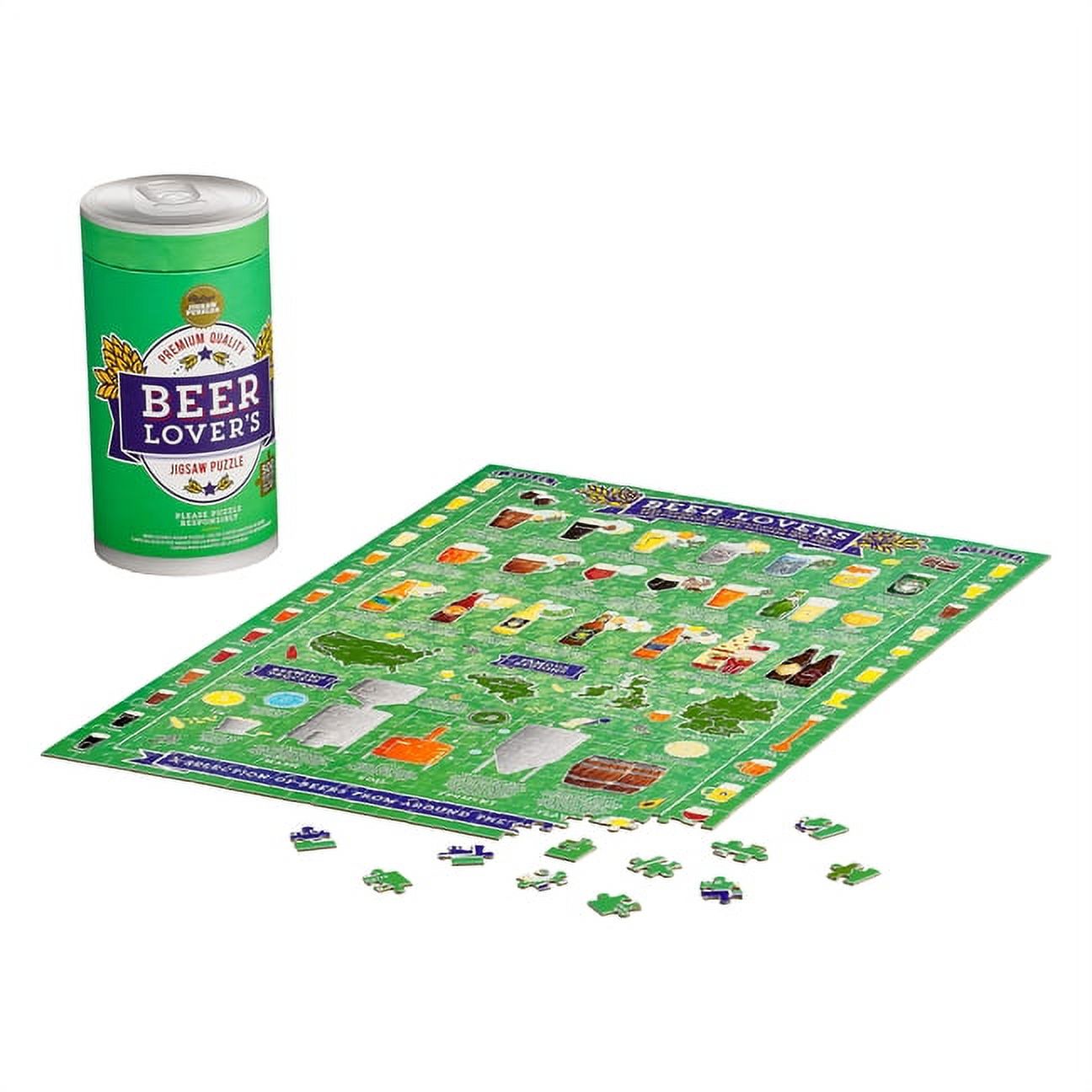 Beer Lover's 500 Piece Jigsaw Puzzle (Other) - image 1 of 3