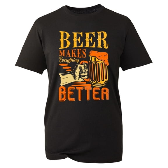 Beer Makes Everything Better T-Shirt Funny Beer Lovers Drink Party Dance Club