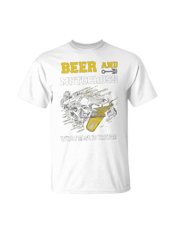 Beer Motocross Unisex Jersey Crewneck Tshirt