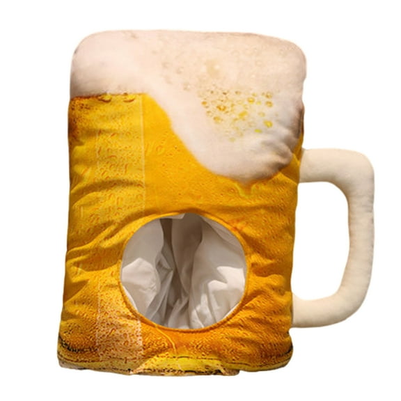 Beer Mug Headcover Hat for Family Gathering Lovely Beer Mug Hat Breathable Festival Celebrate Hat Theme Party Headgear