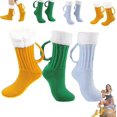 thumbnail image 1 of Beer Mug Socks With Handles Men and Women, 1 of 7