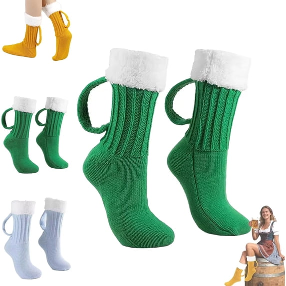 Beer Mug Socks With Handles Men and Women