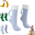 thumbnail image 1 of Beer Mug Socks With Handles Men and Women, 1 of 7