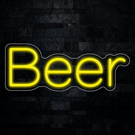 Beer Neon LED Sign 21"L x 8"H #32936