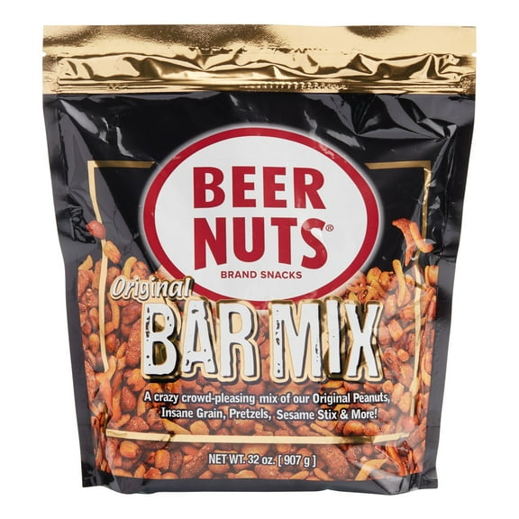Beer Nuts Original Bar Mix Pouch 32 oz. Pack of 3