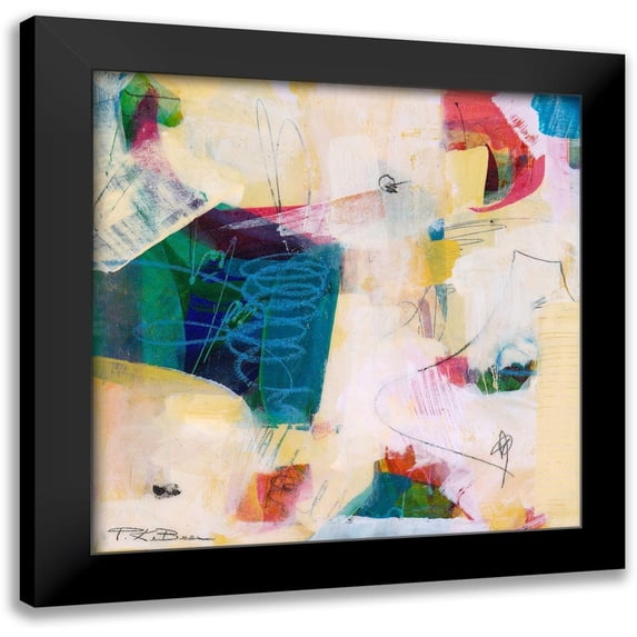 Beer, Pamela K. 20x20 Black Modern Framed Museum Art Print Titled - Oide 2