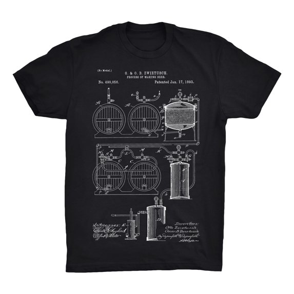Beer Patent 100% Cotton Premium T-Shirt