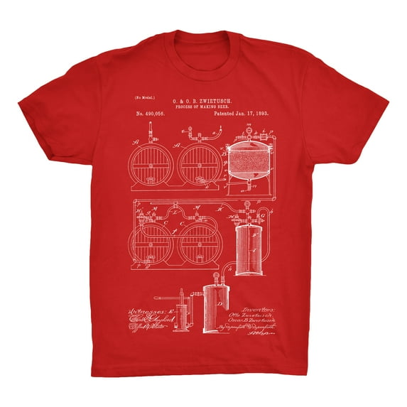Beer Patent 100% Cotton Premium T-Shirt
