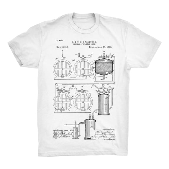 Beer Patent 100% Cotton Premium T-Shirt