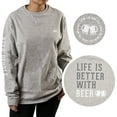 thumbnail image 1 of Pavilion Gift Company - Beer People - Extra Large Heather Gray Unisex Long Sleeve T-Shirt, 1 of 10