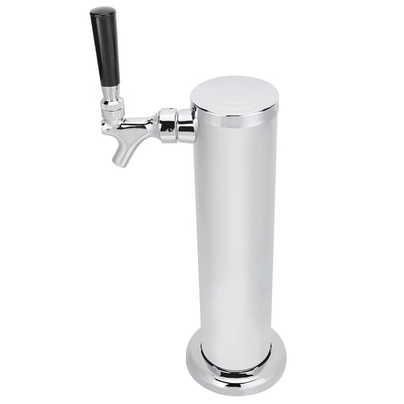 Beer Stainless Steel Beer Draft Tower with Single Faucet Dispenser Home Brewing Equipment