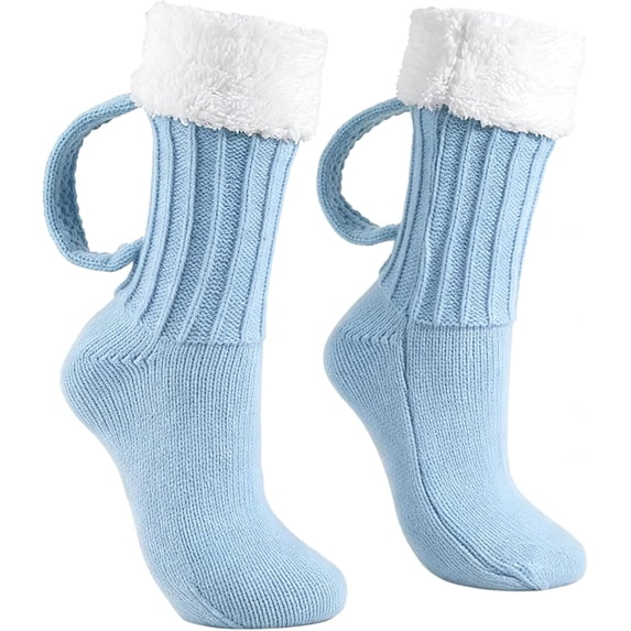 Beer Stein Socks, Beer Mug Socks with Handles for Men, Beer Socks, Perfect Knitted Gifts for Christmas