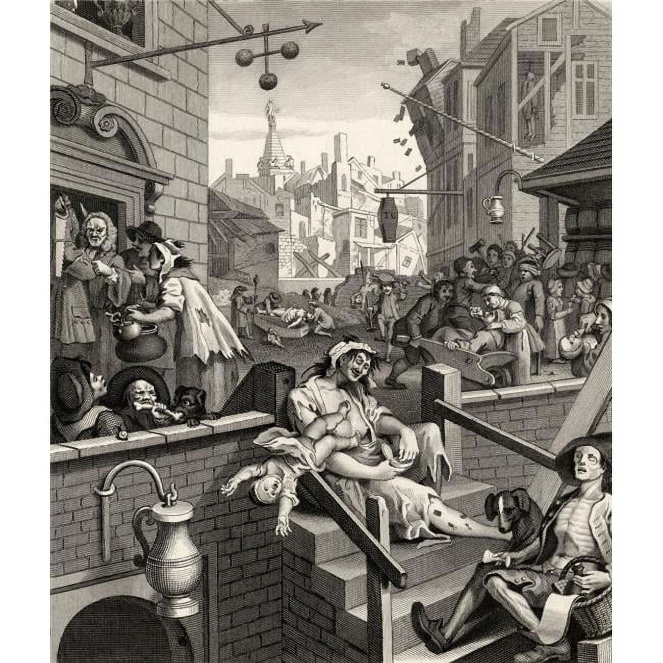 hogarth beer street gin lane