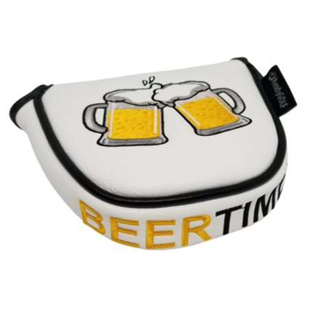Beer Time Embroidered Putter Cover - Mallet