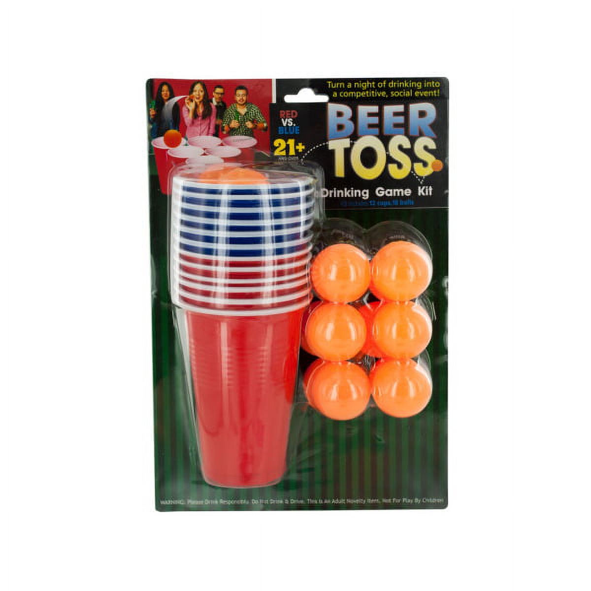 Beer Toss Drinking Game Kit (Available in a pack of 4) - image 1 of 2