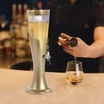 thumbnail image 1 of Beer Tower Drink Dispenser 3L Mimosa Tower Drink Beverage Dispenser with Removable Ice Tube for Party, 1 of 20