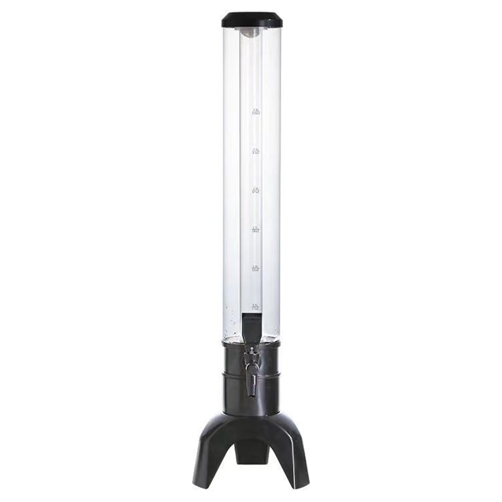 Beer Tower Under $30 WLIZJ 3L Beer Dispenser with Spigot & Ice Tube Led Light Beer Tower Bar Accessories