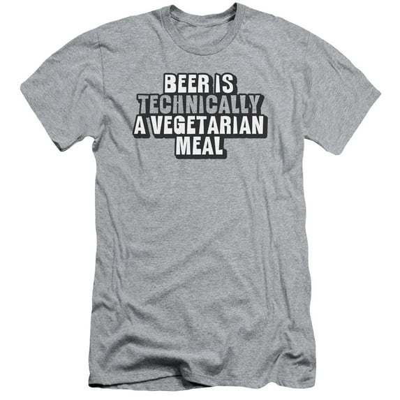 - Beer Vegetarian - Slim Fit Short Sleeve Shirt - XX-Large