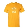 thumbnail image 1 of Beer Where The Fun Begins Sarcastic Humor Graphic Novelty Funny T Shirt, 1 of 5