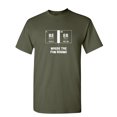 thumbnail image 1 of Beer Where The Fun Begins Sarcastic Humor Graphic Novelty Funny T Shirt, 1 of 5