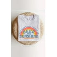 thumbnail image 1 of Beer and Sunshine Rainbow Graphic Tee T-Shirt, 1 of 8