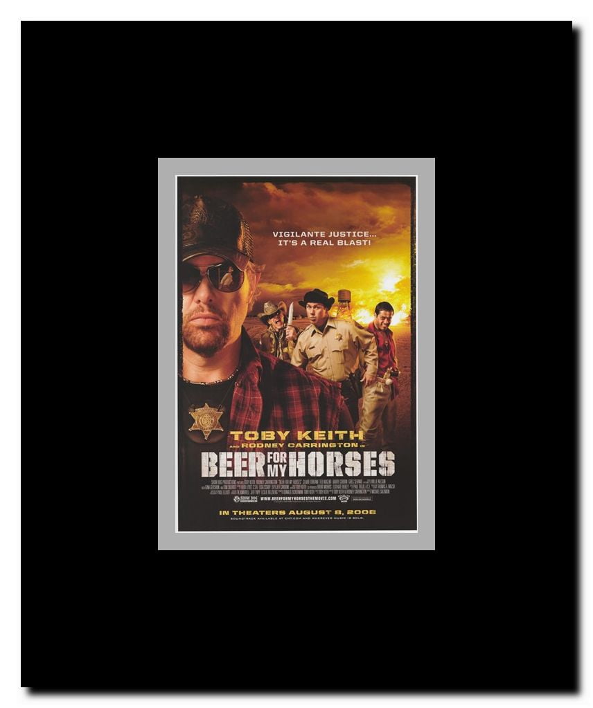 Beer for My Horses Framed Movie Poster