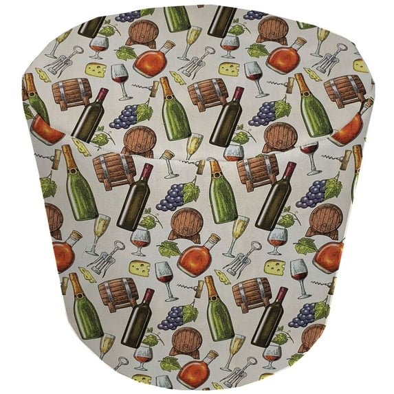 Beer or Wine Cover Compatible with Instant Pot Pressure Cooker by Penny's Needful Things (Wine & Cheese, 10 Quart Instant Pot)