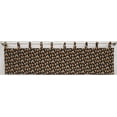 thumbnail image 1 of Beer or Wine Tab Top Valances by Penny's Needful Things (Lined) (12 Inch Two Valance Panels) (Frosty Mug), 1 of 1