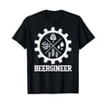 thumbnail image 1 of Beergineer Homebrew Home Brewing Craft Beer Brewer Gift T-Shirt, 1 of 5