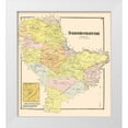 thumbnail image 1 of Beers 15x16 White Modern Wood Framed Museum Art Print Titled - Dagsborough Delaware Landowner - Beers 1868, 1 of 4