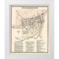 thumbnail image 1 of Beers 15x18 White Modern Wood Framed Museum Art Print Titled - Hammondsport New York Landowner - Beers 1873, 1 of 4