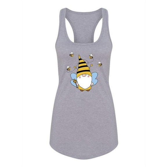 Bees And Bee Fairy Racerback Tank Women -Smartprints Designs, Female x-Small
