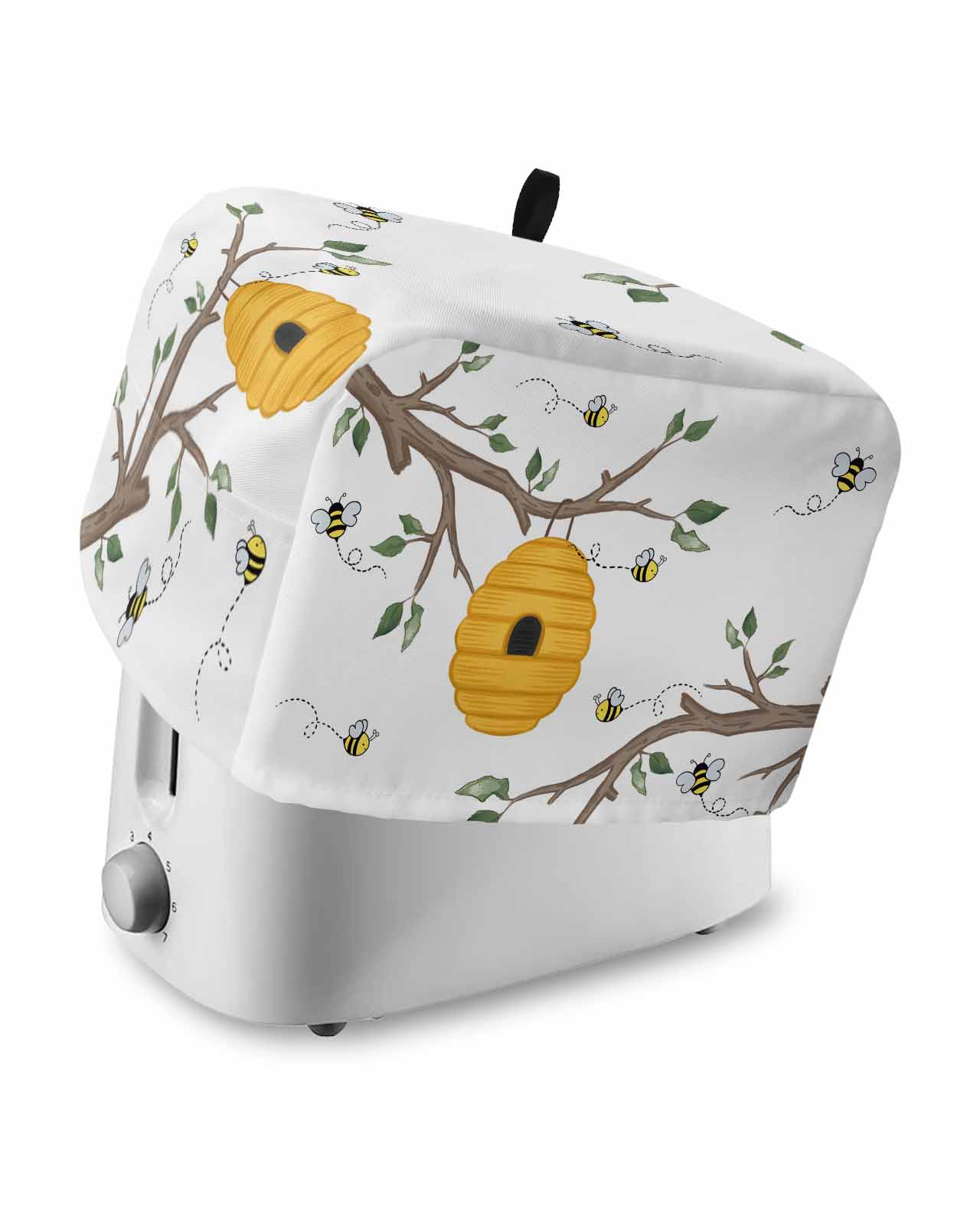 Bees Branches Toaster Cover 4 Slice, Large Kitchen Appliance Covers ...