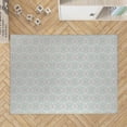 thumbnail image 1 of Bees & Butterflies Light Blue Kids Play Mat, 1 of 5