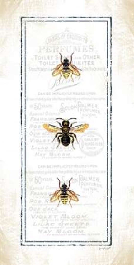 Bees Canvas Art - Jennifer Pugh (10 x 20)