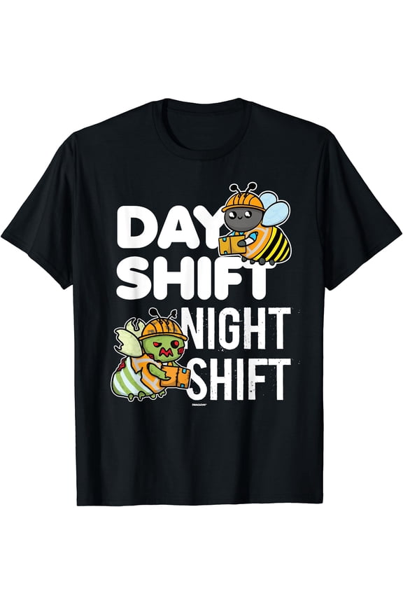 Bees Coworker Swagazon Associate Day Shift Night Shift Bee T-Shirt
