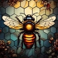 thumbnail image 1 of Bees Diamond Painting Kits for Adults,5D Diamond Art Kits For Beginners.DIY Animal Crystal Rhinestone Full Drill Diamond Dots With Diamonds Gem Arts For Home Wall Decor Inch11.8 X 11.8, 1 of 6