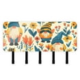 thumbnail image 1 of Bees Flowers Gnome Mail Holder Organizer Wall Mount with Shelf Key Holder Key Rack with 5 Key Hooks for Wall Decorative, 1 of 6