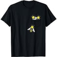 thumbnail image 1 of Bees In Pocket Cool Beekeeping Apiary Beekeeper Apiarist T-Shirt, 1 of 5