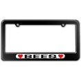 thumbnail image 1 of Bees Love with Hearts License Plate Frame, 1 of 1