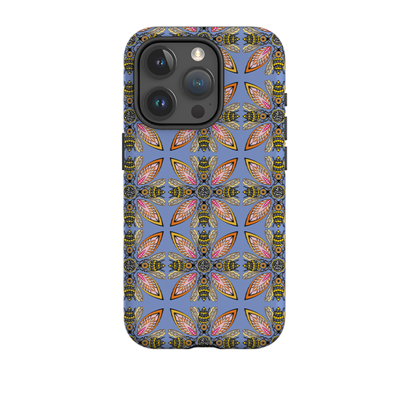Bees Phone Case Compatible with iPhone 11 to 16 Pro Max