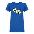 thumbnail image 1 of Bees Shaped T-Shirt Women -Image by Shutterstock, Female Medium, 1 of 2