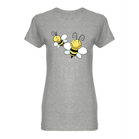 Bees Shaped T-Shirt Women -Image by Shutterstock, Female Medium