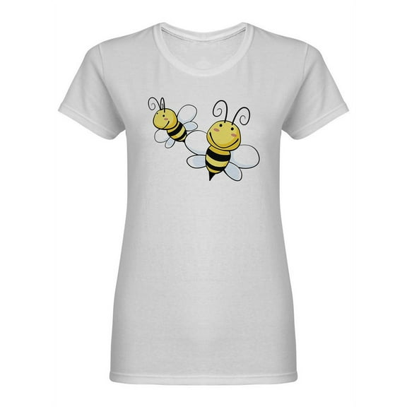 Bees Shaped T-Shirt Women -Image by Shutterstock, Female XX-Large