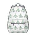 thumbnail image 1 of Bees Themed Laptop Backpack&nbsp;- School Essentials Bag with Side Elastic Pouch, Ergonomic Design to Reduce Back Pain, Water-Resistant Coating for Protection, 1 of 6