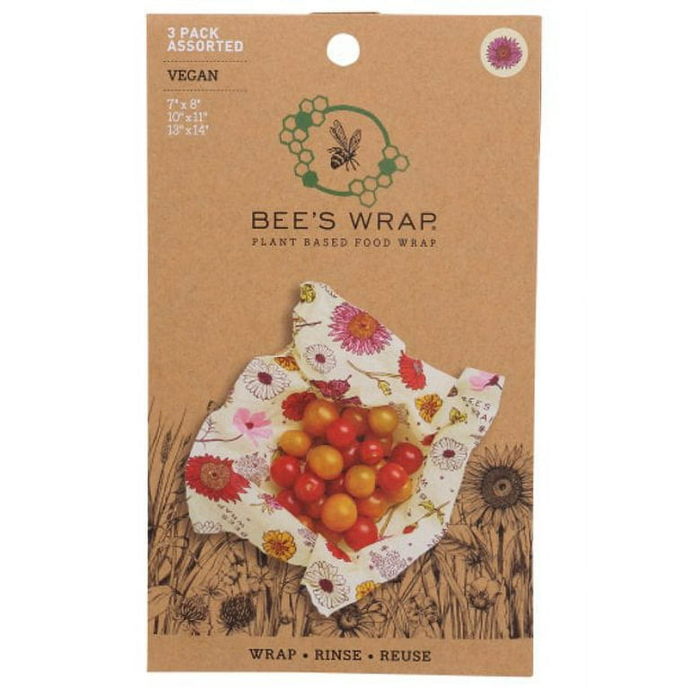 Bees Wrap: Wrap 3pack Meadow Magic, 6 Ea