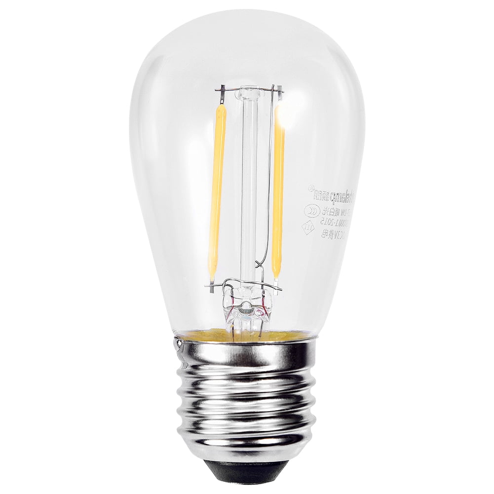BeesClover Warm White Light Bulb for Solar Power Pendant Light Street Light Solar Chandelier E27 DC3V
