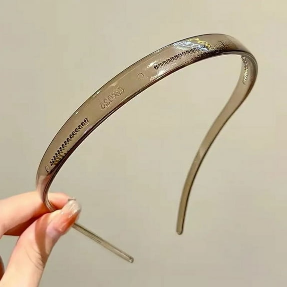 Beessbest Headbands Designed for Eyewear, Flex No Pressure Headbands for Women Comfortable Plastic Headbands Black Purple Green Coffee Gray