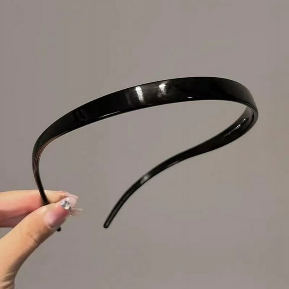 Beessbest Headbands Designed for Eyewear, Flex No Pressure Headbands for Women Comfortable Plastic Headbands Black Purple Green Coffee Gray