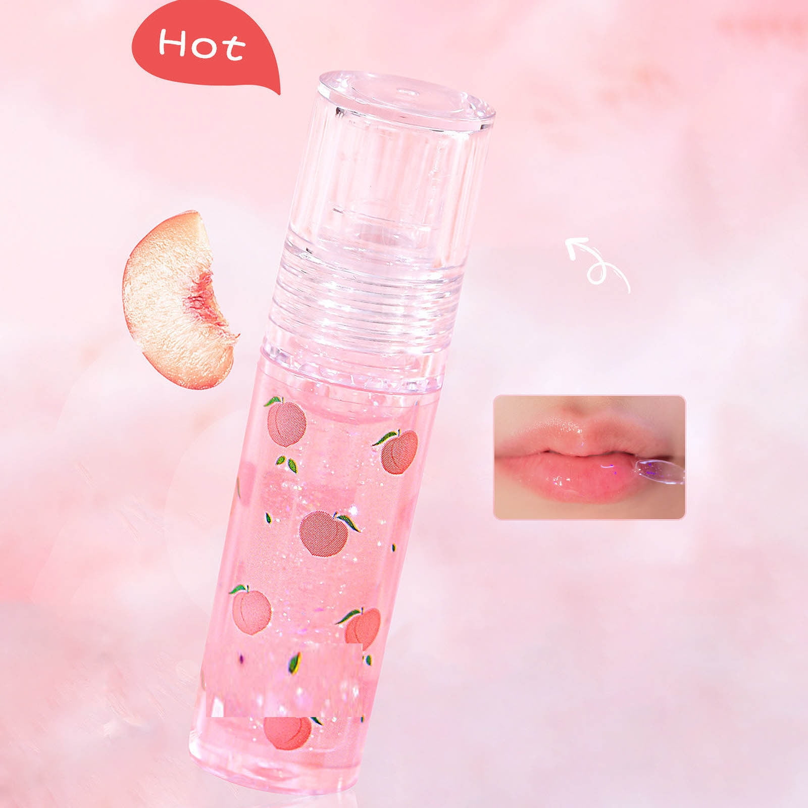 3-Pack Tinted Lip Oil & Plumper - Long Lasting Nourishing Lip Balm With Transparent Shine